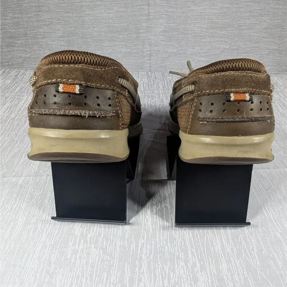 Margaritaville Gulf Stream Loafers MG1650B Mens 9.5 Tan Boat Dock Loafer Shoes